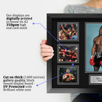 A2 Framed Mike Tyson Boxing A3 framed print, view 3