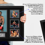 A2 Framed Mike Tyson Boxing A3 framed print, view 4