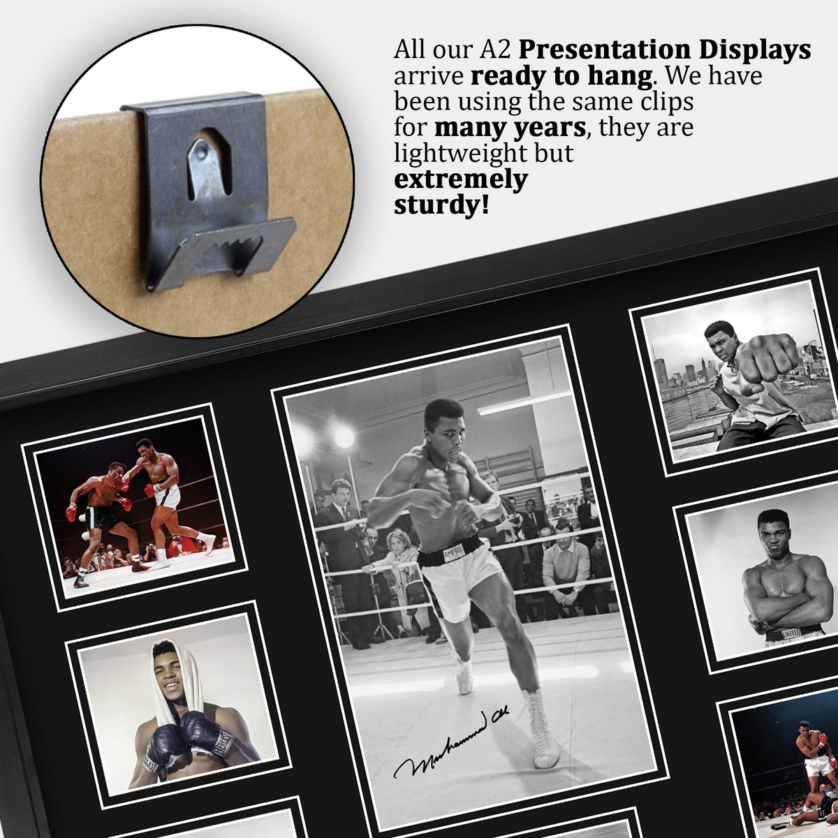 Muhammad Ali II A3 framed print, view 5