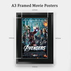Avengers The Cast A3 framed print, view 2