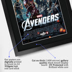 Avengers The Cast A3 framed print, view 4