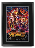 Avengers Infinity War Movie Poster Robert Downey Jr Chris Evans Chris Hemsworth A3 framed print