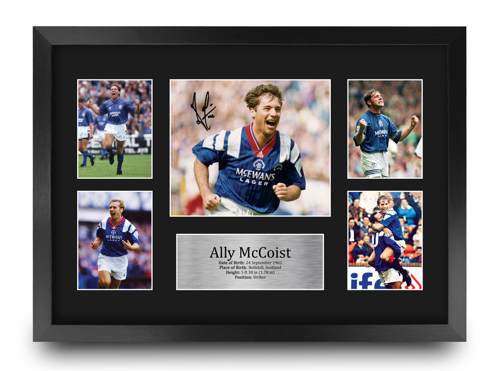 FR A3 Ally McCoist Rangers A3 framed print