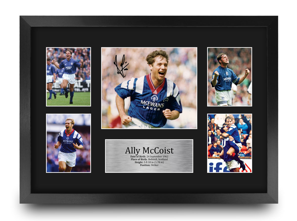 FR A3 Ally McCoist Rangers A3 framed print