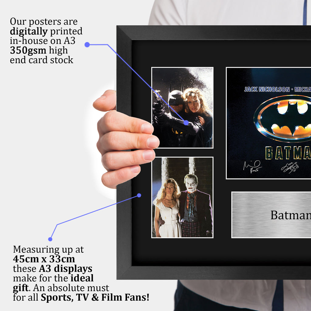 Michael Keaton A3 framed print, view 3