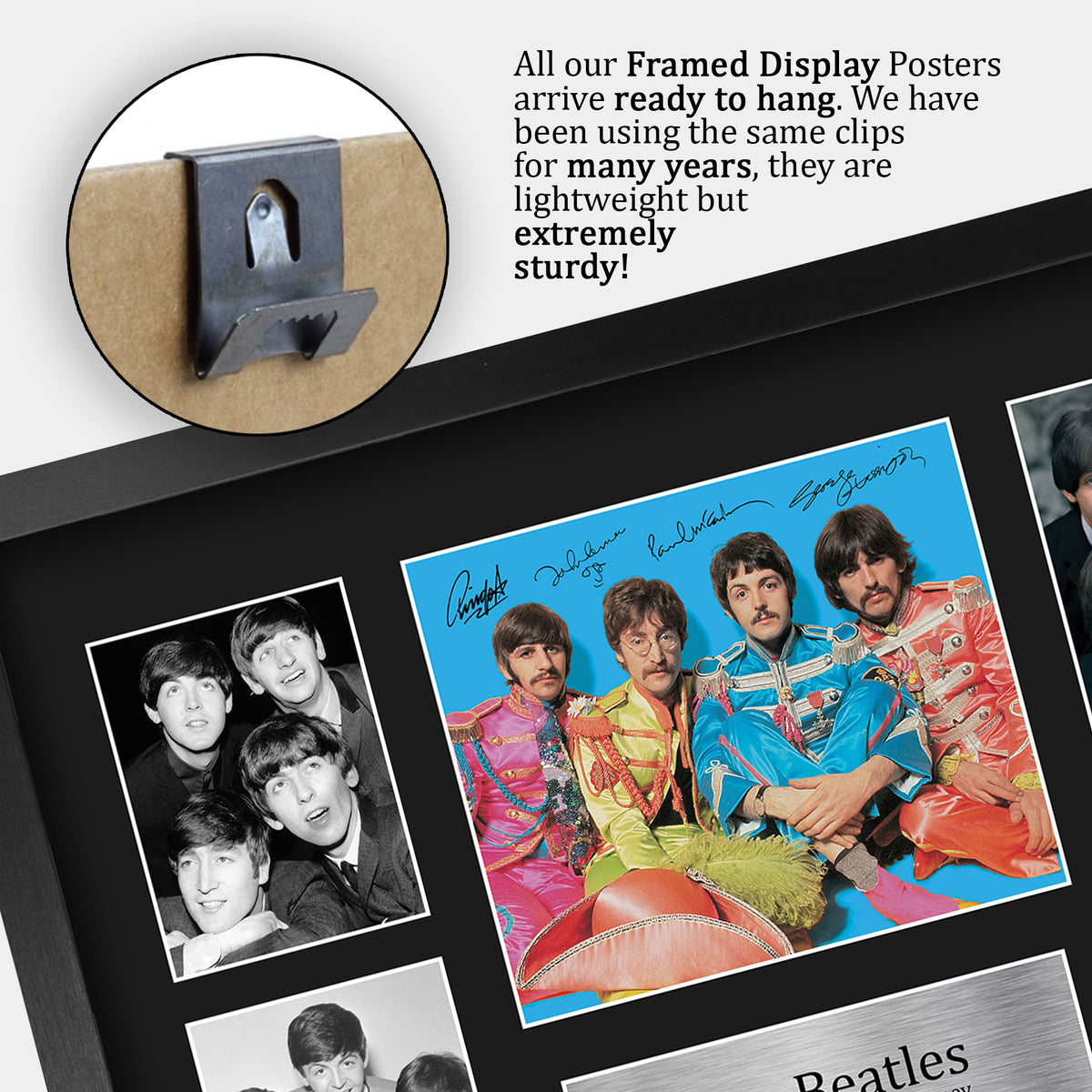 The Beatles A3 framed print, view 5