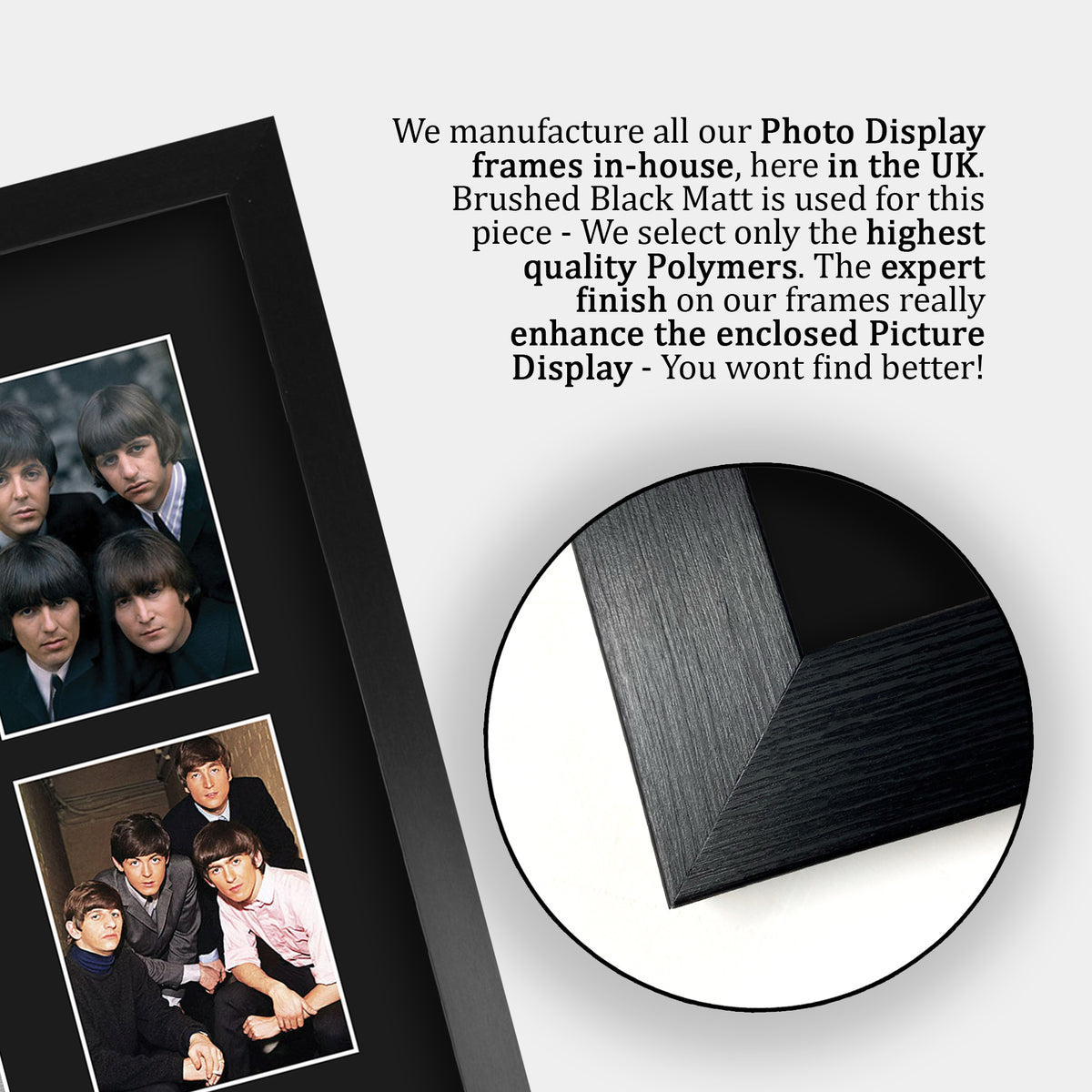 The Beatles A3 framed print, view 6