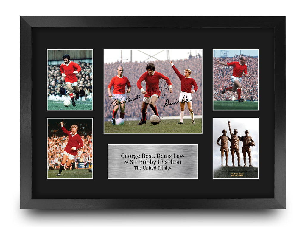 Best Charlton Law The United Holy Trinity A3 framed print