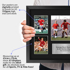 Best Charlton Law The United Holy Trinity A3 framed print, view 3