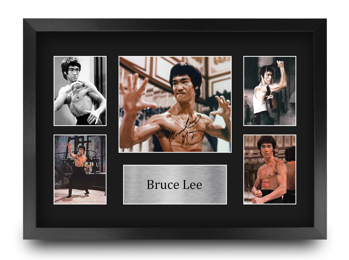 Bruce Lee A3 framed print