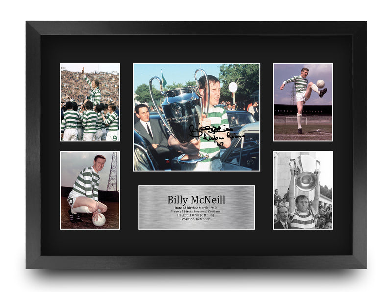 Billy McNeill A3 Framed Print