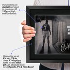 Eric Cantona Punished Advert A3 framed print, view 3