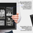 Celtic Lisbon Lions 1967 UEFA Euro Cup Winners A3 framed print, view 4