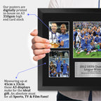 Champions League Winners 2012 A3 framed print, view 3