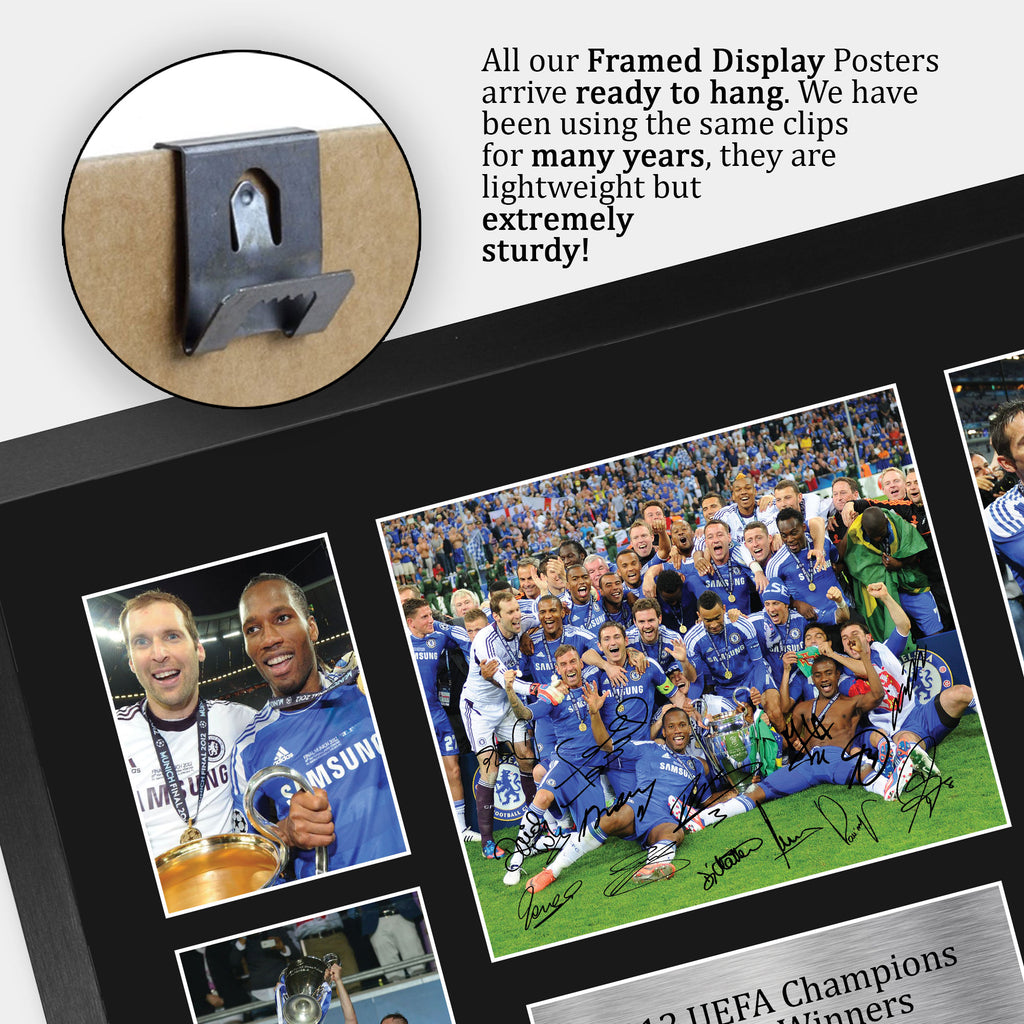 Champions League Winners 2012 A3 framed print, view 5