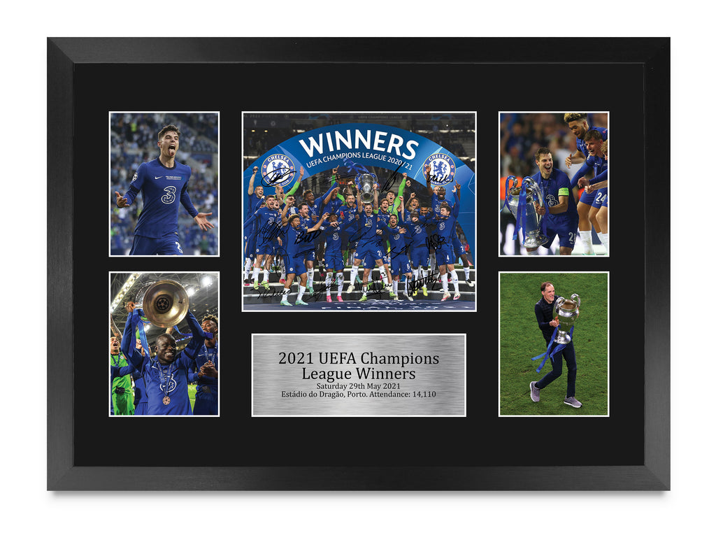 Champions League Winners 2021 A3 framed print