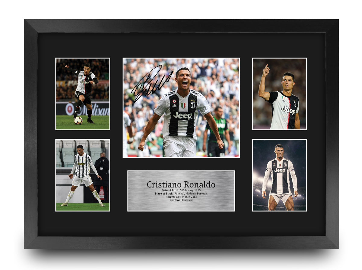 Ronaldo Juve A3 framed print
