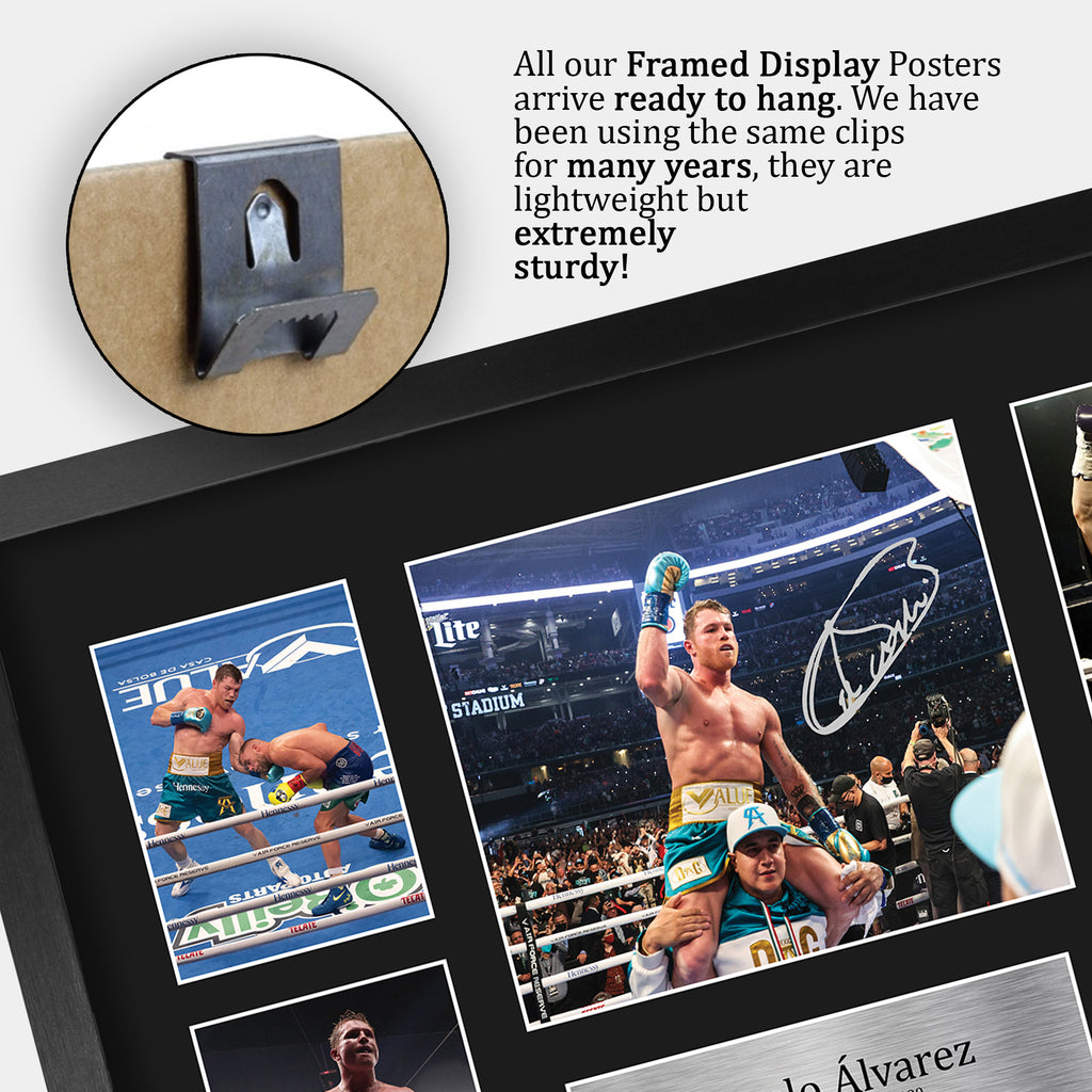 Canelo Alvarez Boxing A3 framed print, view 5