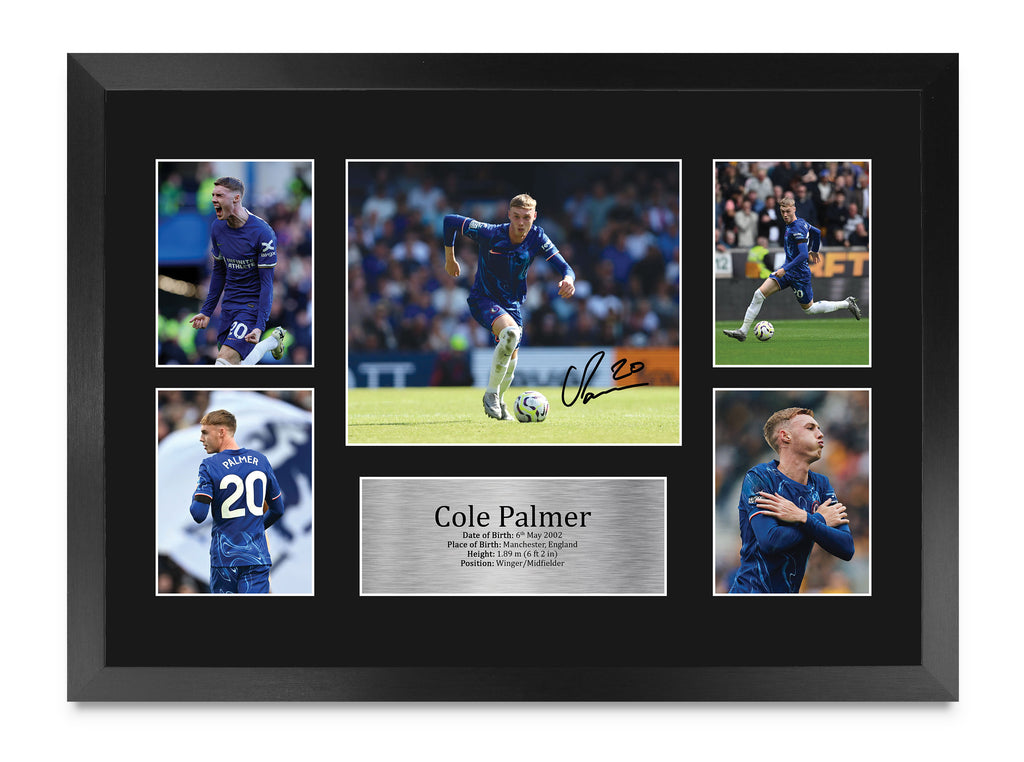 Cole Palmer Chelsea A3 framed print