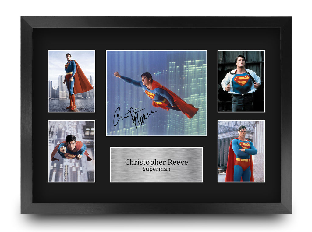 Christopher Reeve Superman A3 framed print