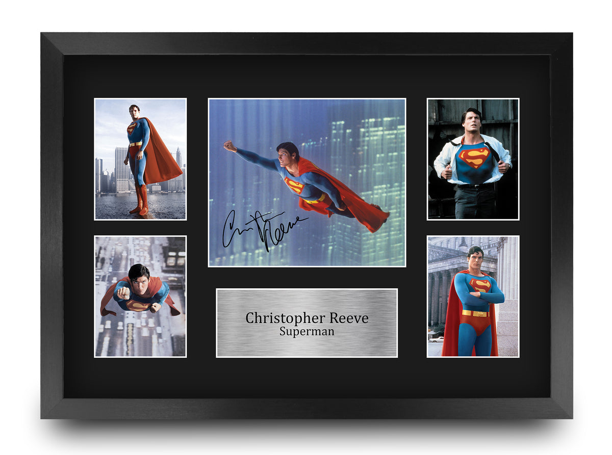 Christopher Reeve Superman A3 framed print
