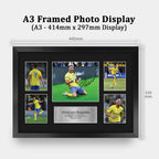 Cristiano Ronaldo Al Nassr A3 framed print, view 2