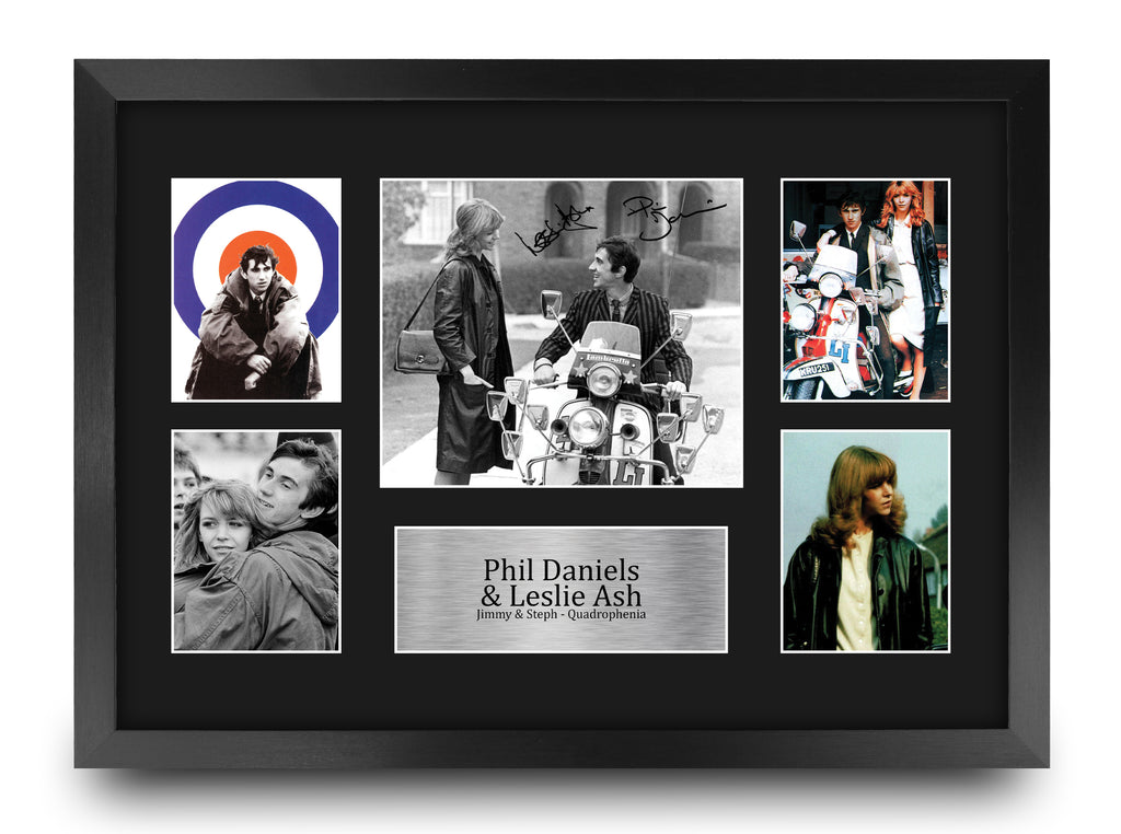 Phil Daniels & Leslie Ash Quadrophenia A3 framed print