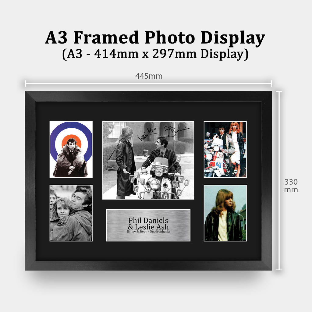 Phil Daniels & Leslie Ash Quadrophenia A3 framed print, view 2