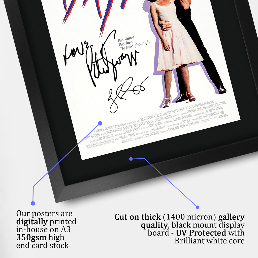 Dirty Dancing A3 Framed Movie A3 framed print, view 4