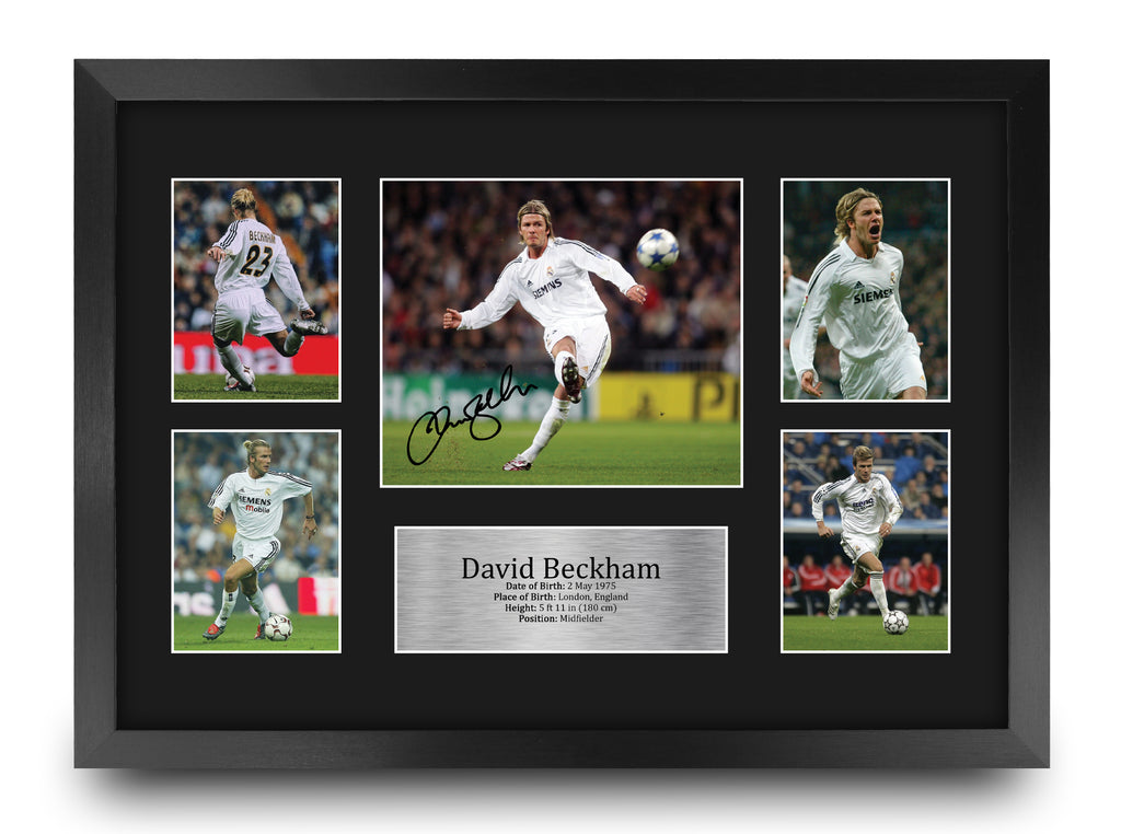 David Beckham A3 framed print