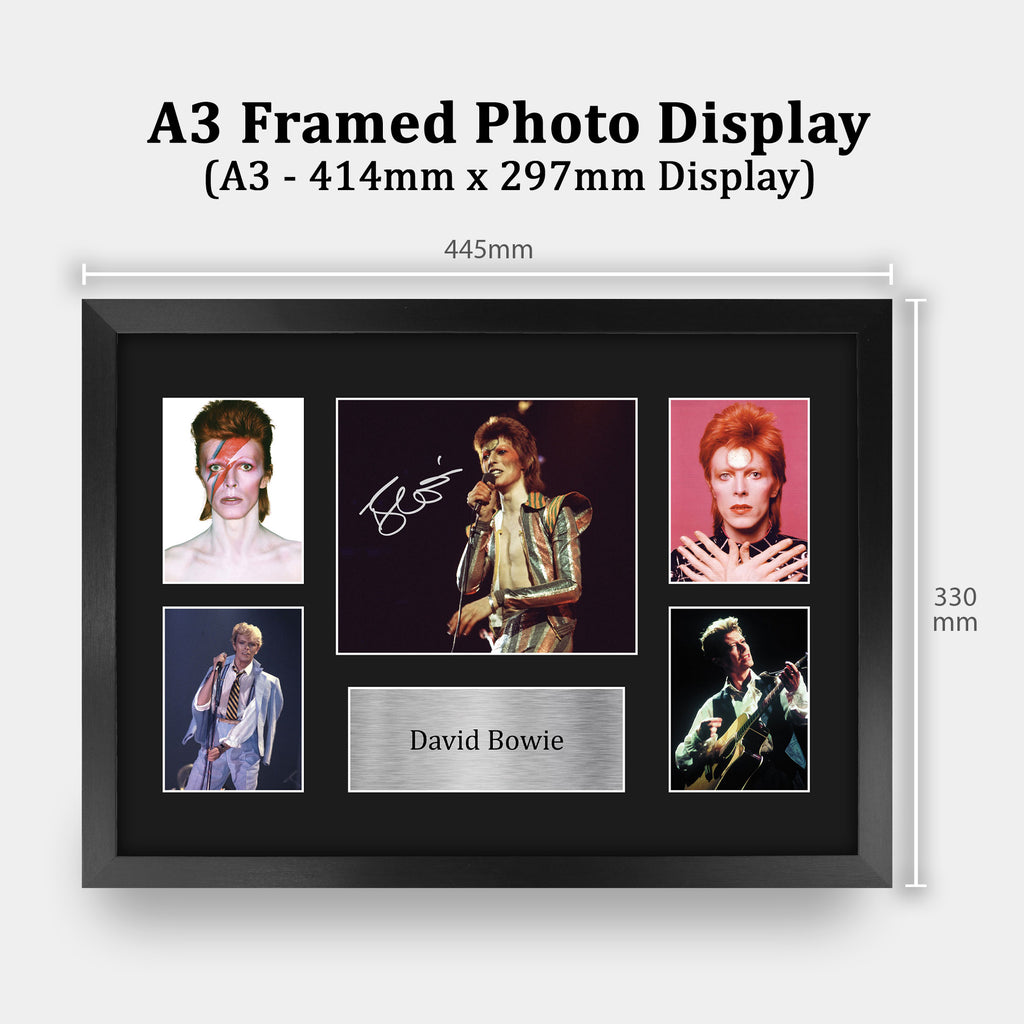 David Bowie A3 framed print, view 2