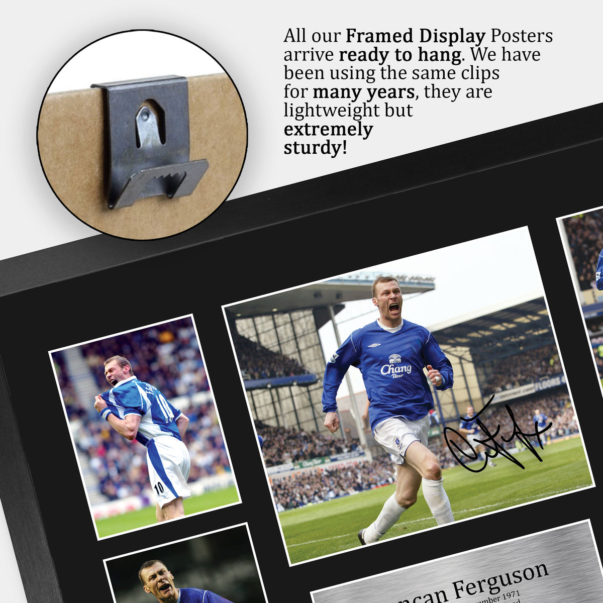 Duncan Ferguson Toffees A3 framed print, view 5