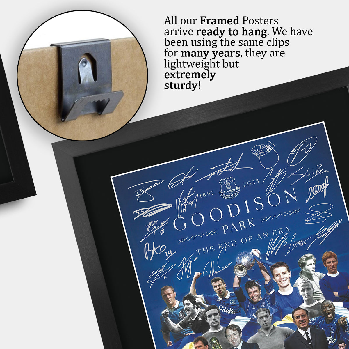 Toffees Last Goodison Park Game A3 framed print, view 5