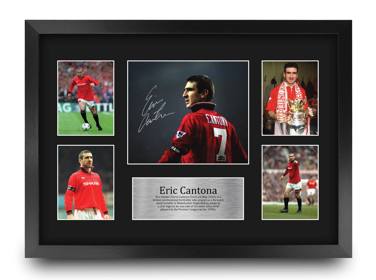 Eric Cantona Gift A3 framed print