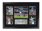 Erling Haaland Man City A3 framed print