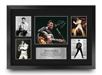 Elvis Presley Musician The King A3 framed print