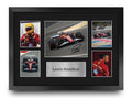 Lewis Hamilton A3 framed print