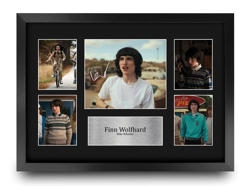 Finn Wolfhard A3 Framed Print