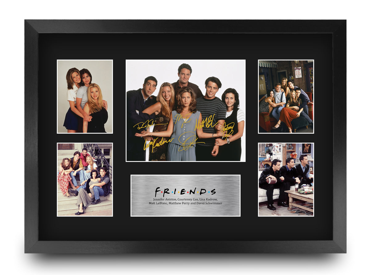 Friends A3 framed print