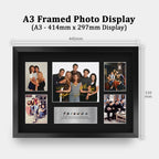 Friends A3 framed print, view 2
