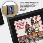 The Good, The Bad & The Ugly Movie Poster Clint Eastwood A3 framed print, view 5