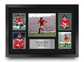George Best Manchester United A3 framed print