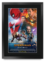 Spider-Man: Homecoming Movie Poster Tom Holland A3 framed print