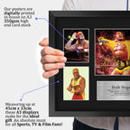 Hulk Hogan A3 framed print, view 3