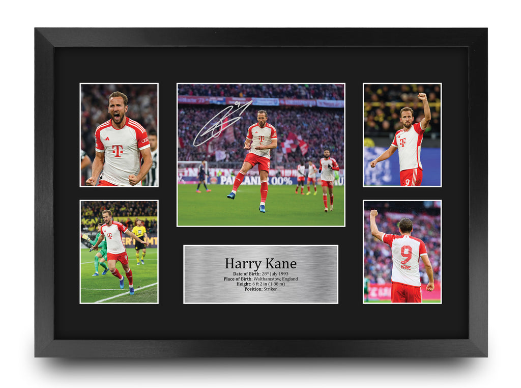 Harry Kane Bayern Munich A3 framed print