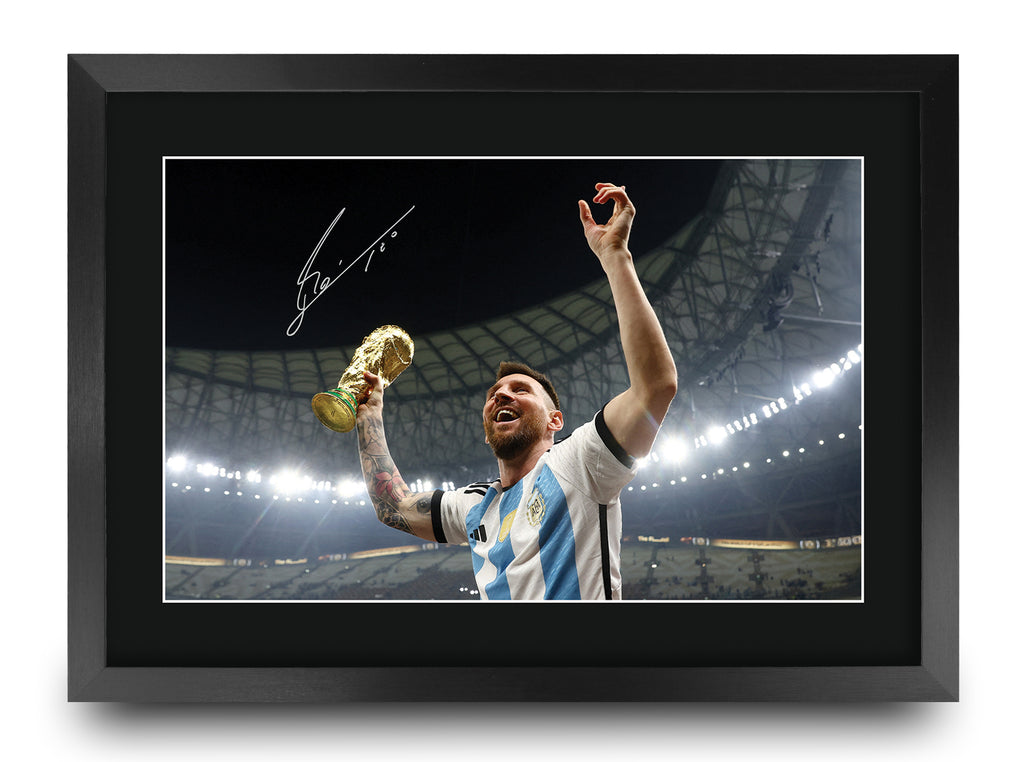Lionel Messi A3 framed print