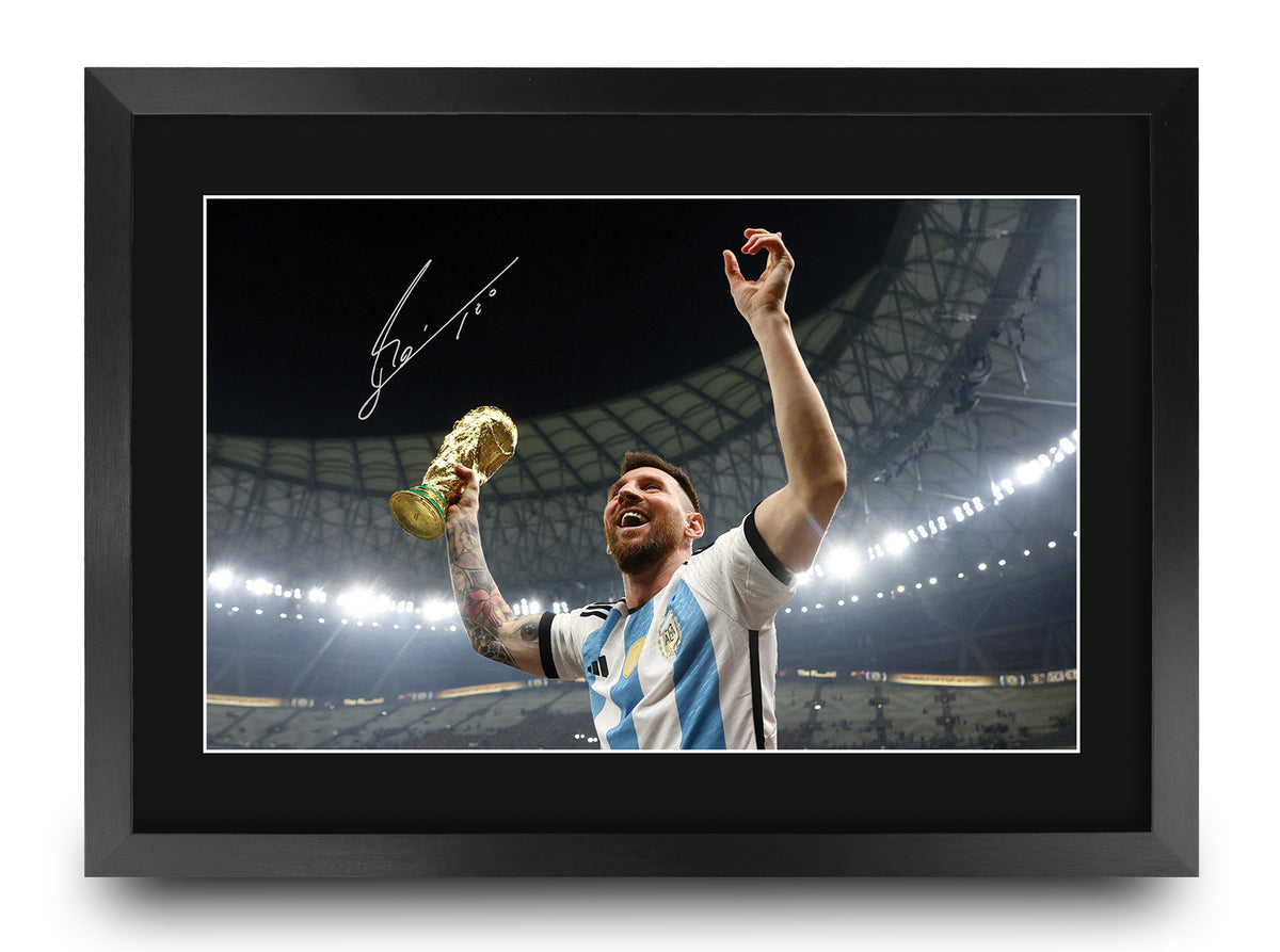 Lionel Messi A3 framed print