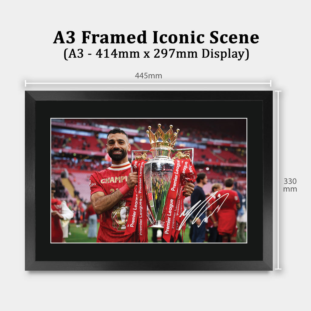 Mo Salah A3 framed print, view 2