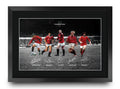 Man Utd Magnificent 7s A3 framed print