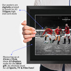 Man Utd Magnificent 7s A3 framed print, view 3